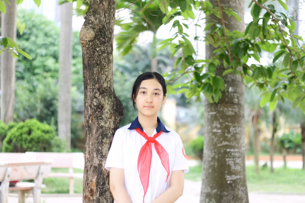 Nữ sinh lớp 8 ở Hà Nội đoạt giải Nhất cuộc thi viết thư quốc tế UPU ảnh 1