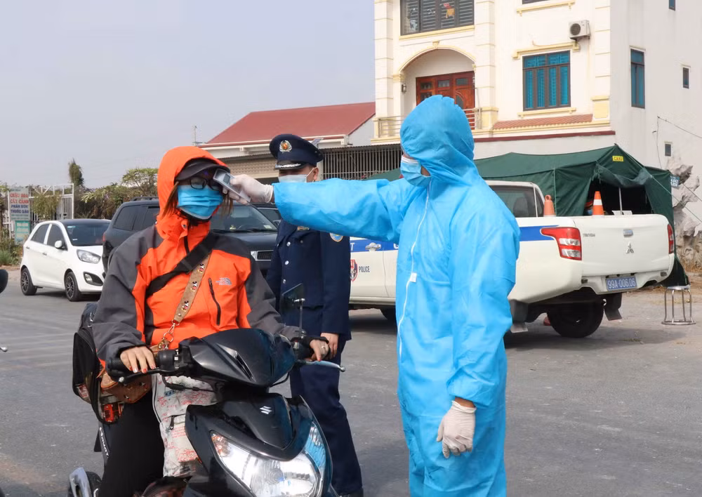 ​Lập chốt kiểm soát dịch COVID-19 tại các di tích ở thành phố Bắc Ninh ảnh 1