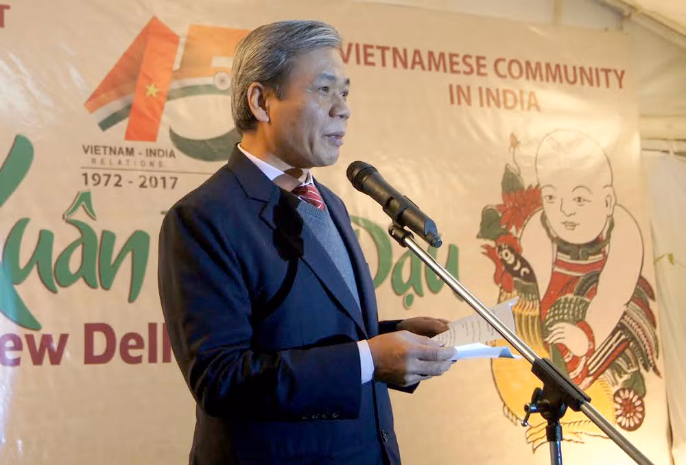 Sứ quán Việt Nam kỷ niệm 45 năm ngoại giao Việt Nam-Ấn Độ ảnh 1