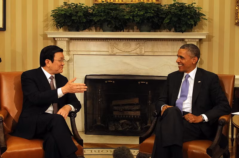 Những lần gặp gỡ giữa lãnh đạo Việt Nam với ông Obama ảnh 6
