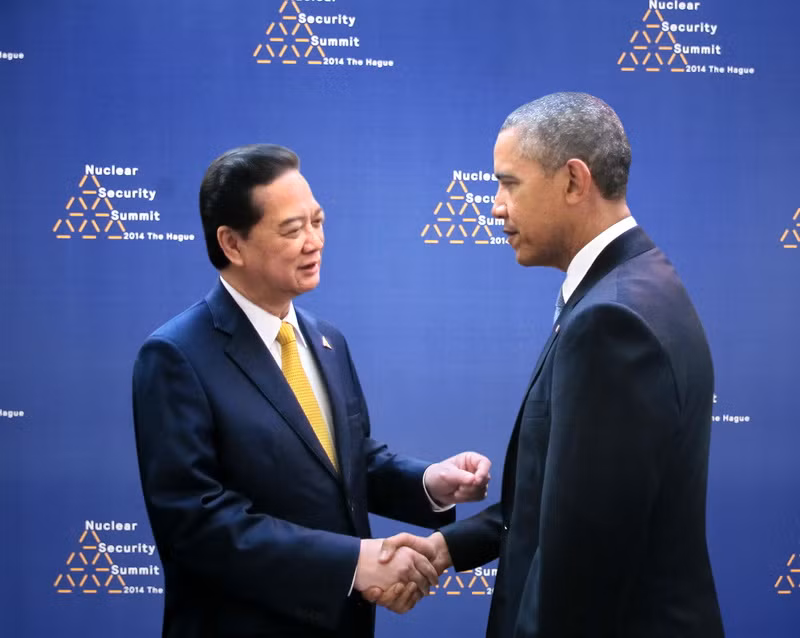 Những lần gặp gỡ giữa lãnh đạo Việt Nam với ông Obama ảnh 7