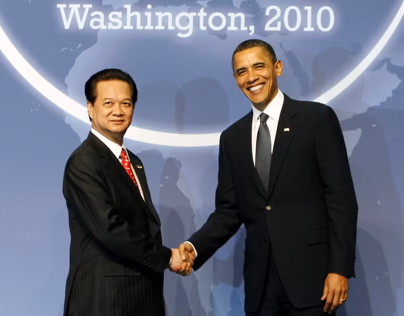 Những lần gặp gỡ giữa lãnh đạo Việt Nam với ông Obama ảnh 1