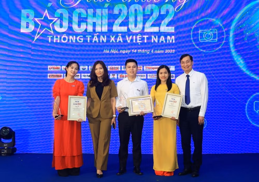Báo Điện tử VietnamPlus đạt 4 giải thưởng tại Giải báo chí TTXVN 2022 ảnh 1