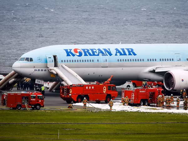 Máy bay hãng hàng không Korean Air phải hạ cánh khẩn cấp ảnh 1