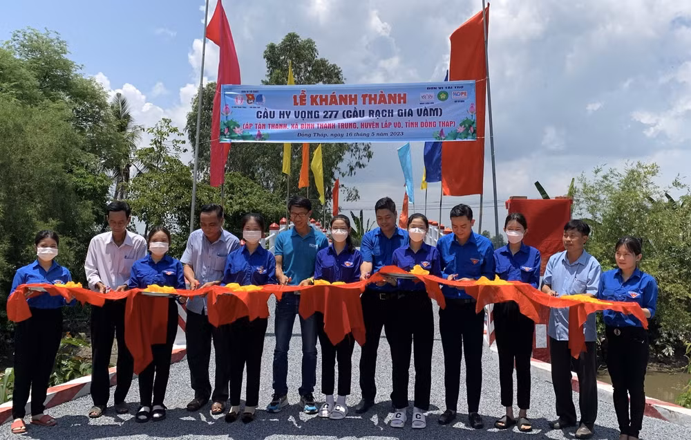 Đồng Tháp: Bứt phá xây dựng giao thông nông thôn từ xã hội hóa ảnh 1