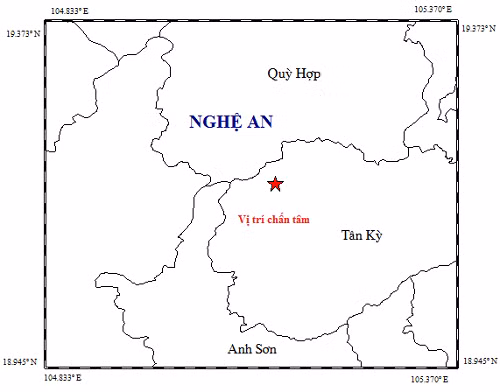 Nghệ An: Xuất hiện động đất có độ lớn 4,2, dư chấn kéo dài ảnh 1