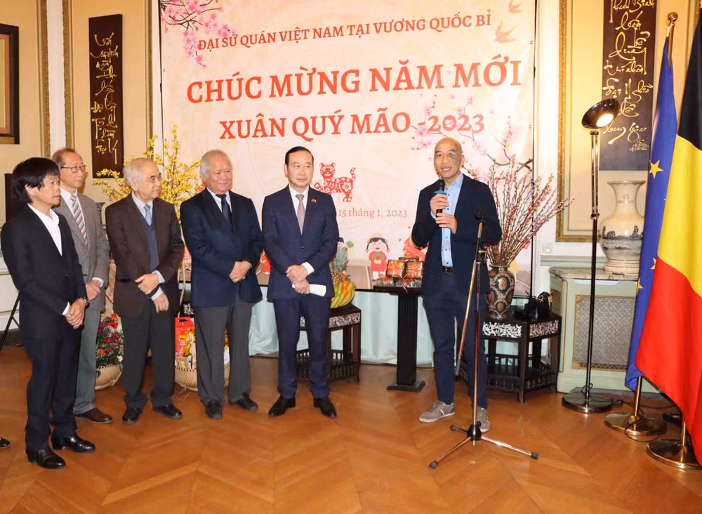 Xuân Quý Mão 2023: Cộng đồng người Việt tại Bỉ vui Tết sum vầy ảnh 3