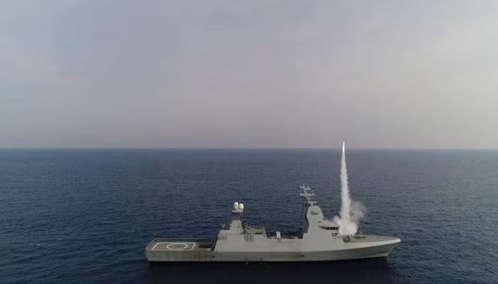 Israel thử nghiệm thành công hệ thống phòng không trên biển ảnh 1