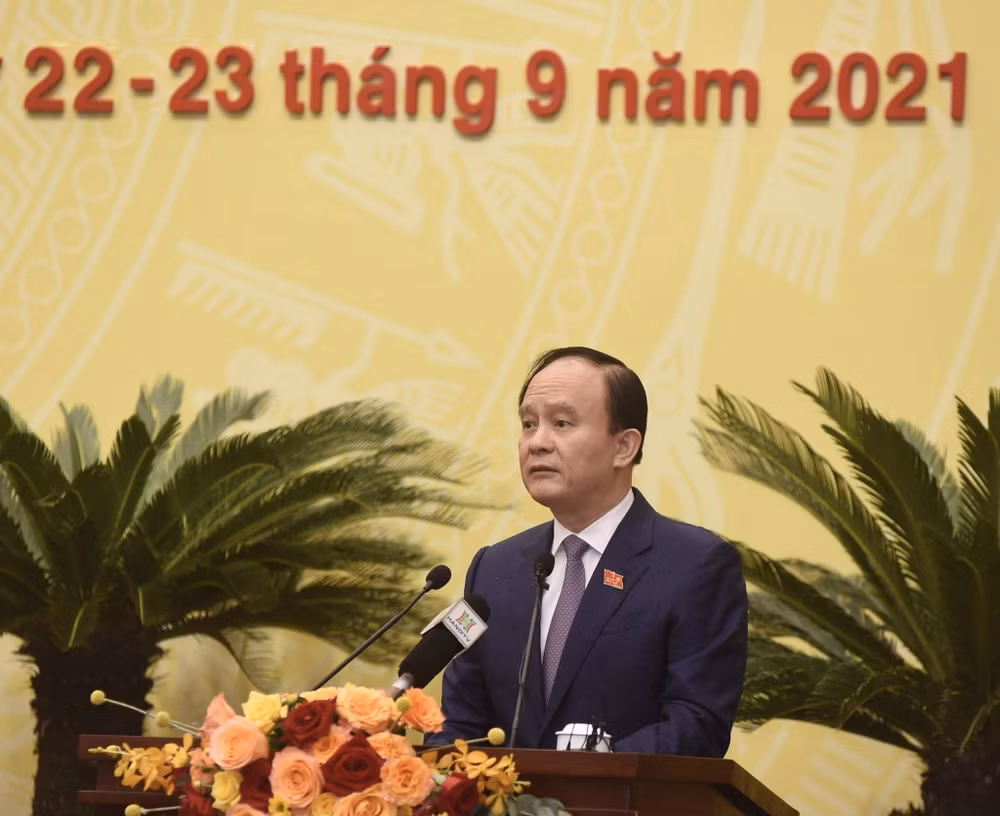 [Photo] Khai mạc kỳ họp thứ hai Hội đồng Nhân dân thành phố Hà Nội ảnh 4
