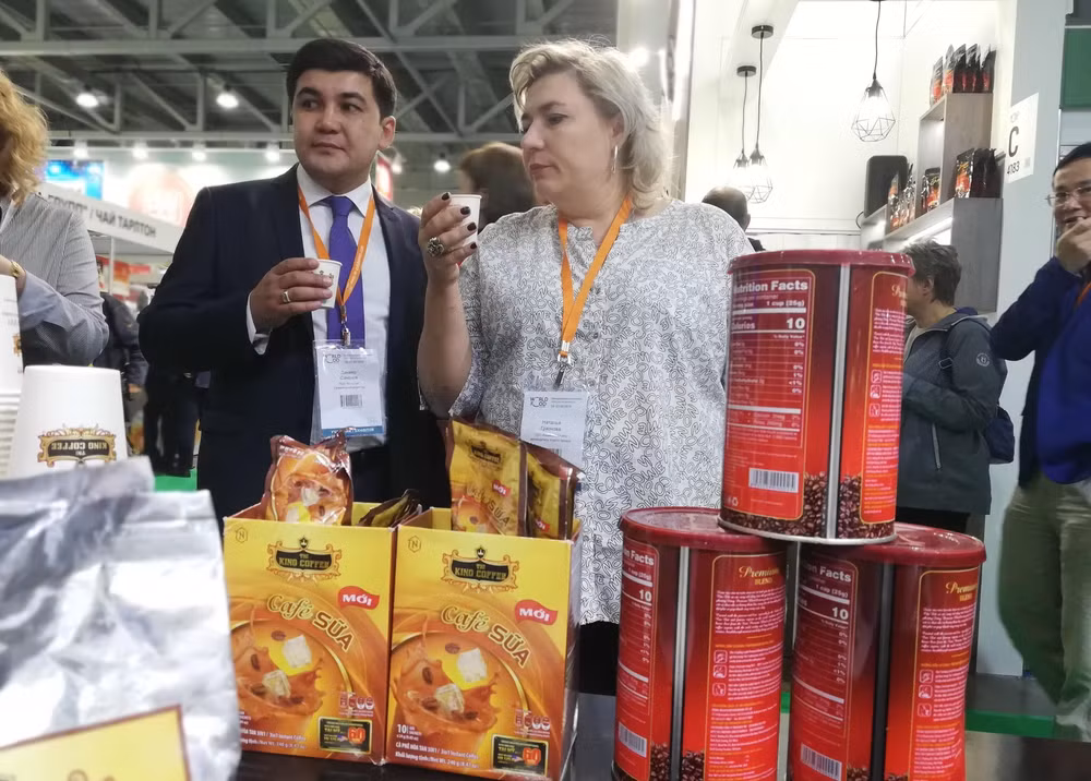 Việt Nam tham dự Hội chợ thực phẩm quốc tế 2019 tại Moskva ảnh 1