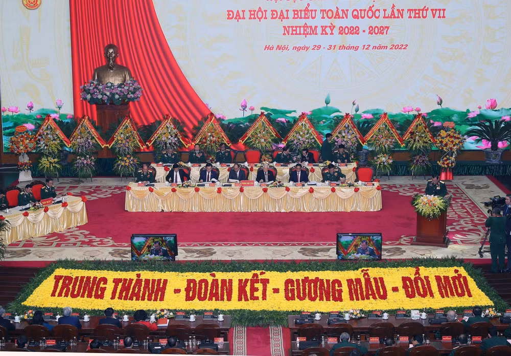 Khai mạc Đại hội đại biểu toàn quốc Hội Cựu chiến binh Việt Nam ảnh 4