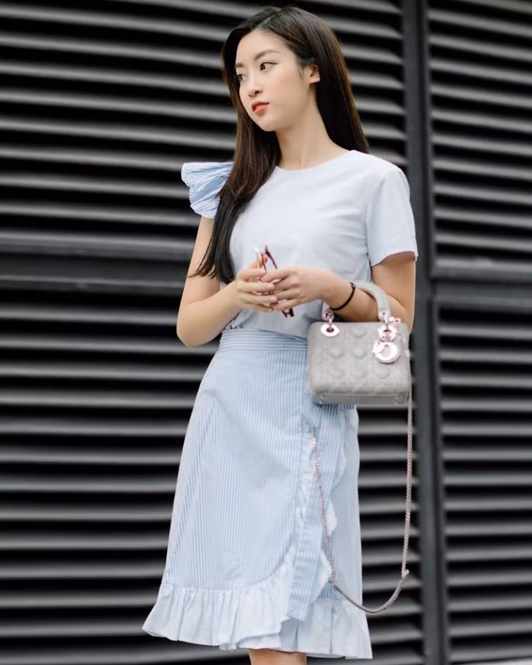 Ngất ngây với street style ngập tràn váy đầm cổ điển của mỹ nhân Việt ảnh 7
