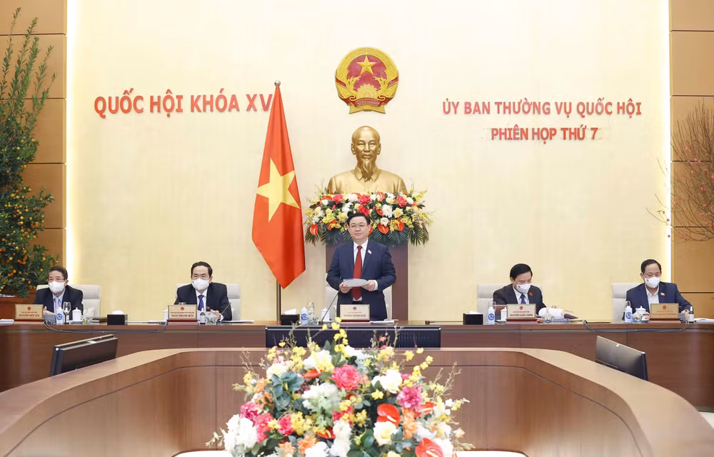 Khai mạc Phiên họp thứ 7 của Ủy ban Thường vụ Quốc hội khóa XV ảnh 1