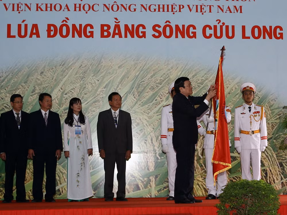 Viện Lúa ĐBSCL đón nhận Huân chương Độc lập hạng nhất ảnh 1