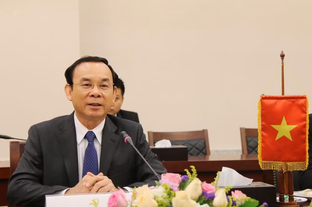 Tổng Bí thư, Chủ tịch Lào tiếp Đoàn Văn phòng TW Đảng CS Việt Nam ảnh 2