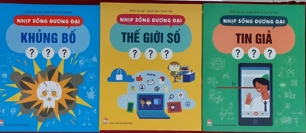 Sách mới giúp trẻ em nhận thức về tin giả, khủng bố, bất bình đẳng ảnh 2