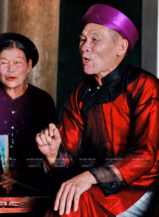 Sức sống hơn 700 năm của nghệ thuật hát trống quân thôn Bùi Xá ảnh 1