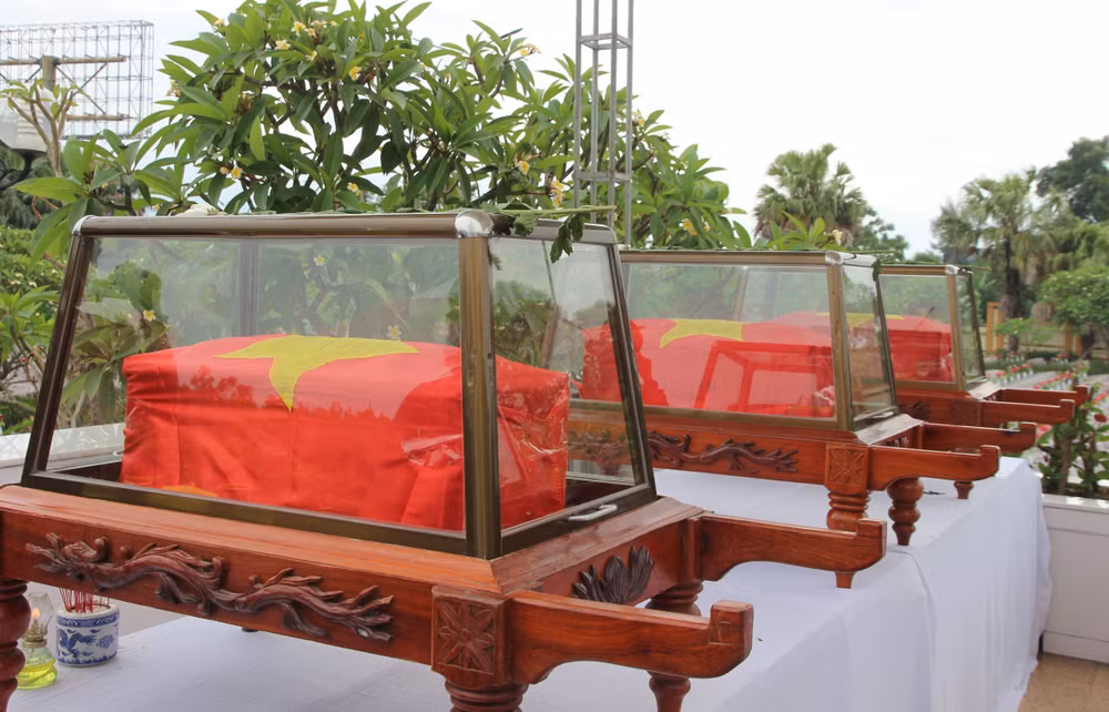 Nỗ lực đưa hài cốt liệt sỹ từ nước bạn Lào về Việt Nam an táng ảnh 1