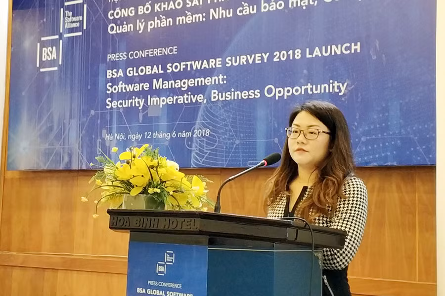 Công bố tỷ lệ phần mềm không bản quyền máy tính cá nhân ở Việt Nam ảnh 1