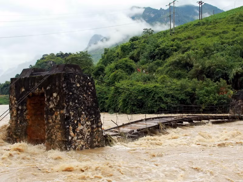 [Photo] Mưa lớn gây ngập úng nhiều điểm ở thành phố Hà Giang ảnh 6