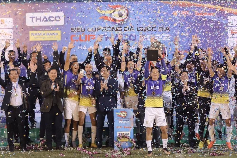 Đánh bại Hải Phòng, Hà Nội FC giành Siêu cúp Quốc gia 2022 ảnh 1