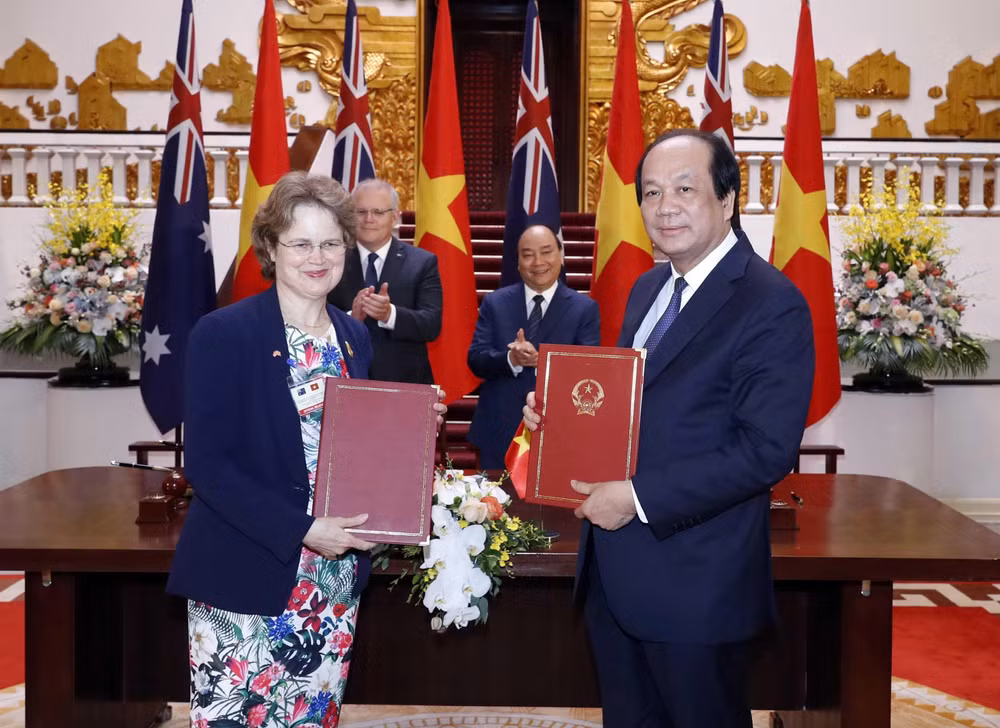 Thủ tướng Australia kết thúc chuyến thăm chính thức Việt Nam ảnh 1