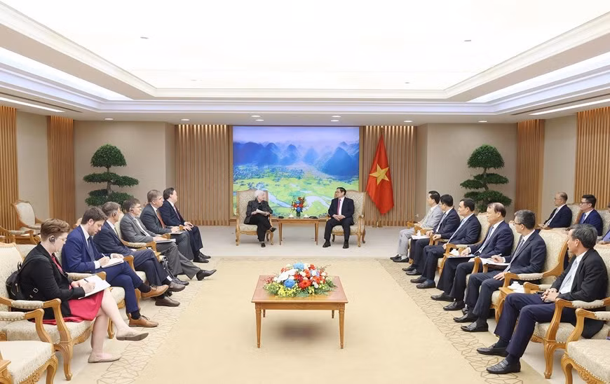 Thủ tướng đề nghị tăng cường kết nối hai nền kinh tế Việt Nam-Hoa Kỳ ảnh 3