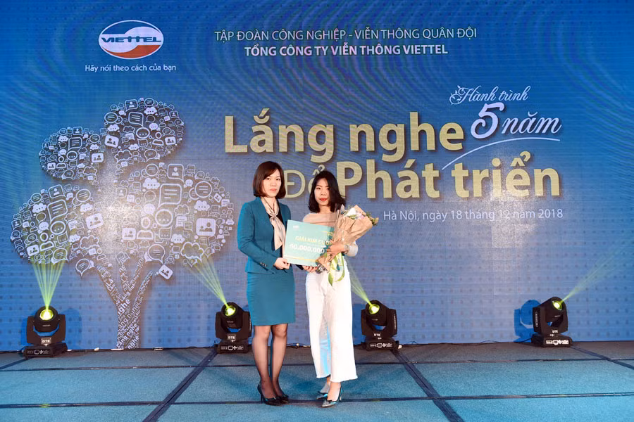 Viettel trao hơn 3.000 giải thưởng cho khách hàng góp ý kiến ảnh 2