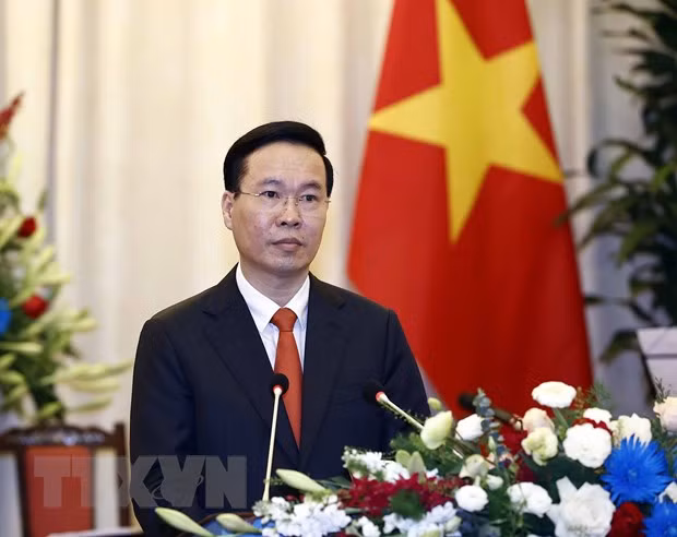 Thư mừng kỷ niệm 50 năm thiết lập Quan hệ Ngoại giao Việt Nam-Pháp ảnh 1