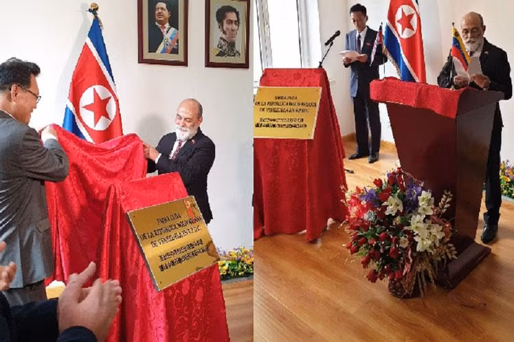 Venezuela chính thức khai trương Đại sứ quán tại Triều Tiên ảnh 1