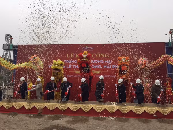 Vingroup khởi công dự án Vincom Lê Thánh Tông - Hải Phòng ảnh 1
