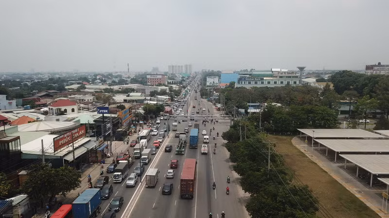 Sau Tết, Bình Dương đẩy nhanh xây dựng tuyến đường nối TP.HCM ảnh 1