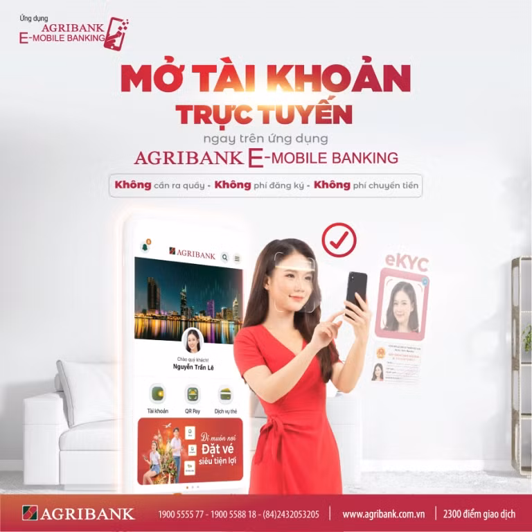 Mở tài khoản thanh toán tại Agribank được nhận sổ tiết kiệm ảnh 1