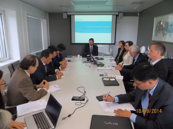 Đoàn Viện Hàn lâm Khoa học xã hội Việt Nam làm việc tại Na Uy ảnh 1