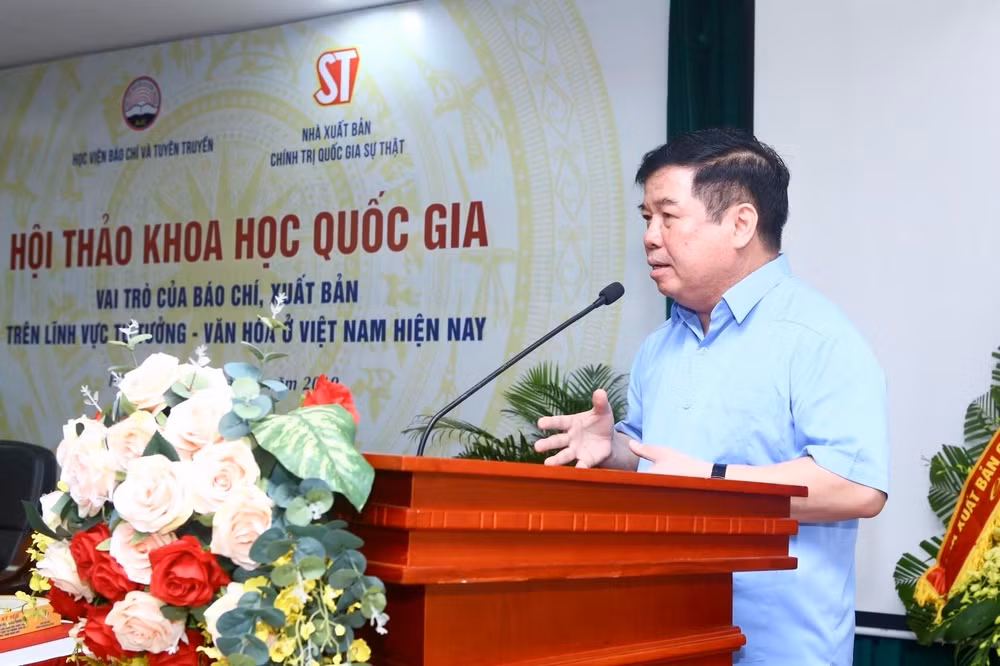 Phát huy vai trò của báo chí, xuất bản trên lĩnh vực tư tưởng, văn hóa ảnh 1