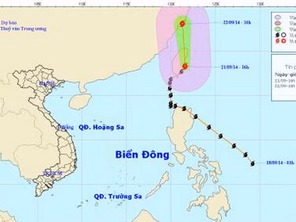 Bão Fung-Wong không còn khả năng đi vào Biển Đông Việt Nam ảnh 1