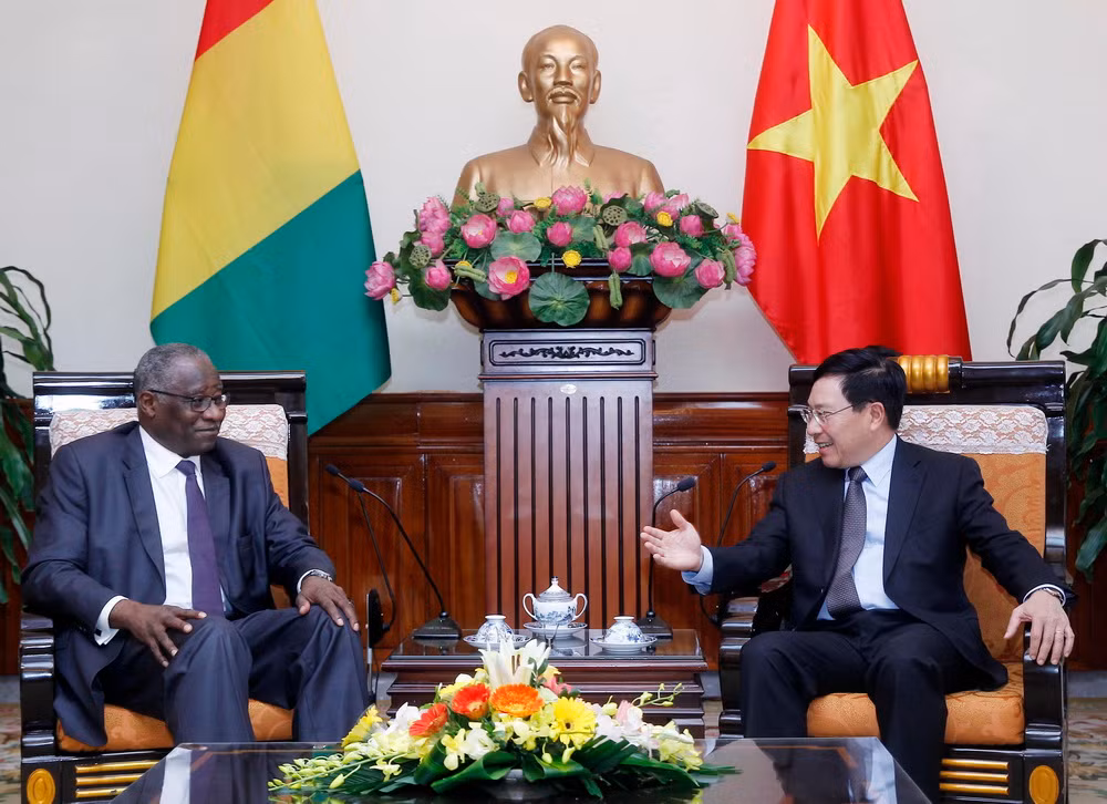 Việt Nam coi trọng phát triển quan hệ với Cộng hòa Guinea ảnh 1