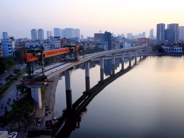 Hoàn tất phần xây lắp đường sắt đô thị tuyến Cát Linh-Hà Đông ảnh 1