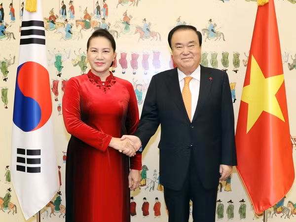 Chủ tịch Quốc hội kết thúc chuyến thăm chính thức Hàn Quốc ảnh 1