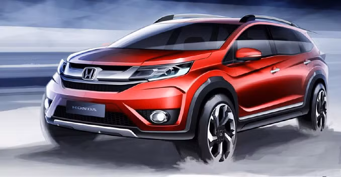 Honda tung mẫu BR-V mới dành cho các thị trường châu Á ảnh 1