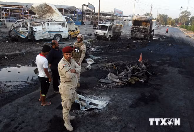 Đánh bom ở trung tâm Baghdad, hơn 40 người thương vong ảnh 1
