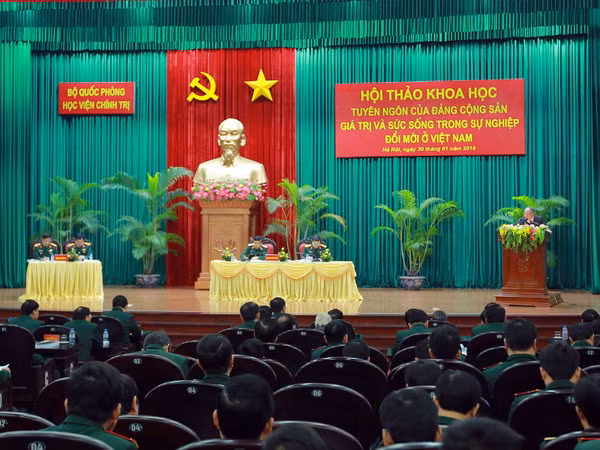 Sức sống của Tuyên ngôn của Đảng Cộng sản trong sự nghiệp đổi mới ảnh 1