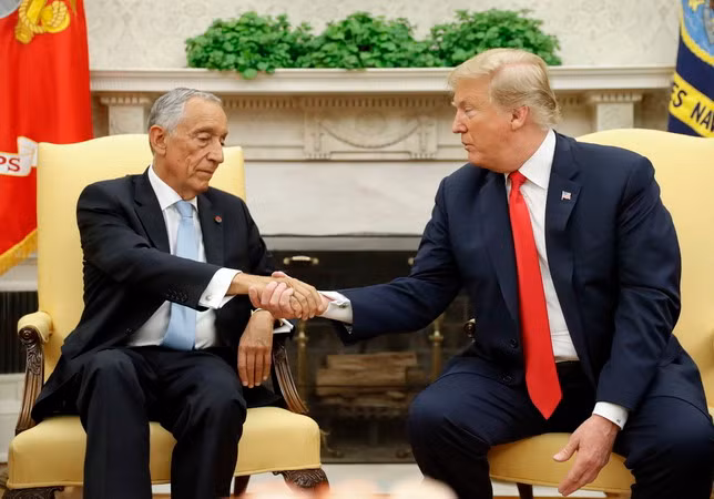 Tổng thống Mỹ, Bồ Đào Nha hội đàm trước thềm hội nghị NATO ảnh 1