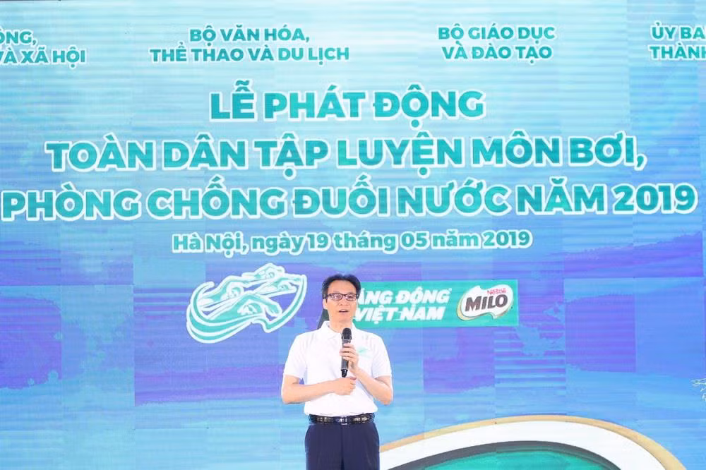 Phát động toàn dân tập luyện bơi, phòng chống đuối nước năm 2019 ảnh 1