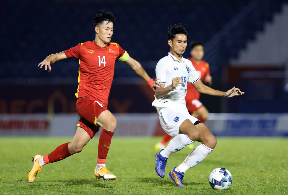 U19 Việt Nam hạ gục Thái Lan, lọt vào chung kết giải U19 Quốc tế 2022 ảnh 1