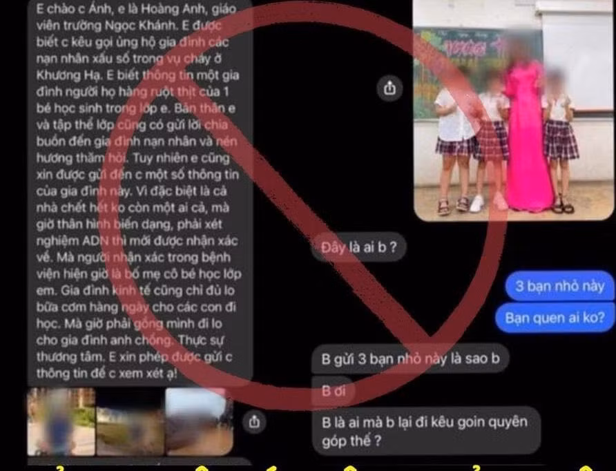 Kêu gọi ủng hộ nạn nhân vụ cháy chung cư mini được quy định thế nào? ảnh 1