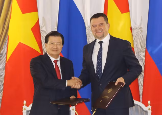 Khóa họp lần thứ 21 Ủy ban liên Chính phủ Việt Nam-Liên bang Nga ảnh 1
