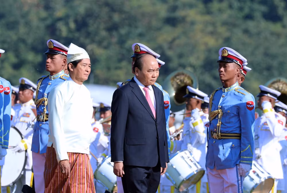 Việt Nam-Myanmar tiếp tục đẩy mạnh quan hệ phát triển lên tầm cao mới ảnh 1
