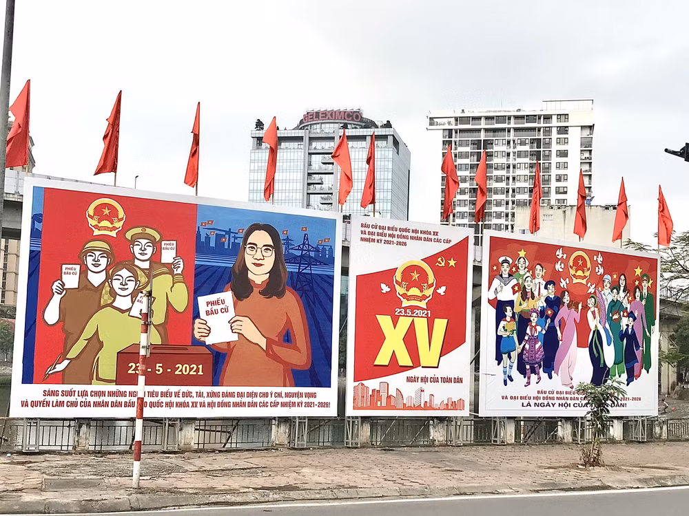 Bảo đảm an toàn phòng dịch COVID-19 trong ngày bầu cử Quốc hội ảnh 1