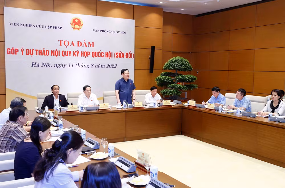 Góp ý để hoàn thiện dự thảo Nội quy kỳ họp Quốc hội sửa đổi ảnh 2